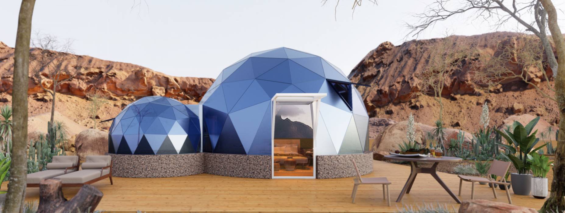 卓尼县球形智能光伏玻璃星空房